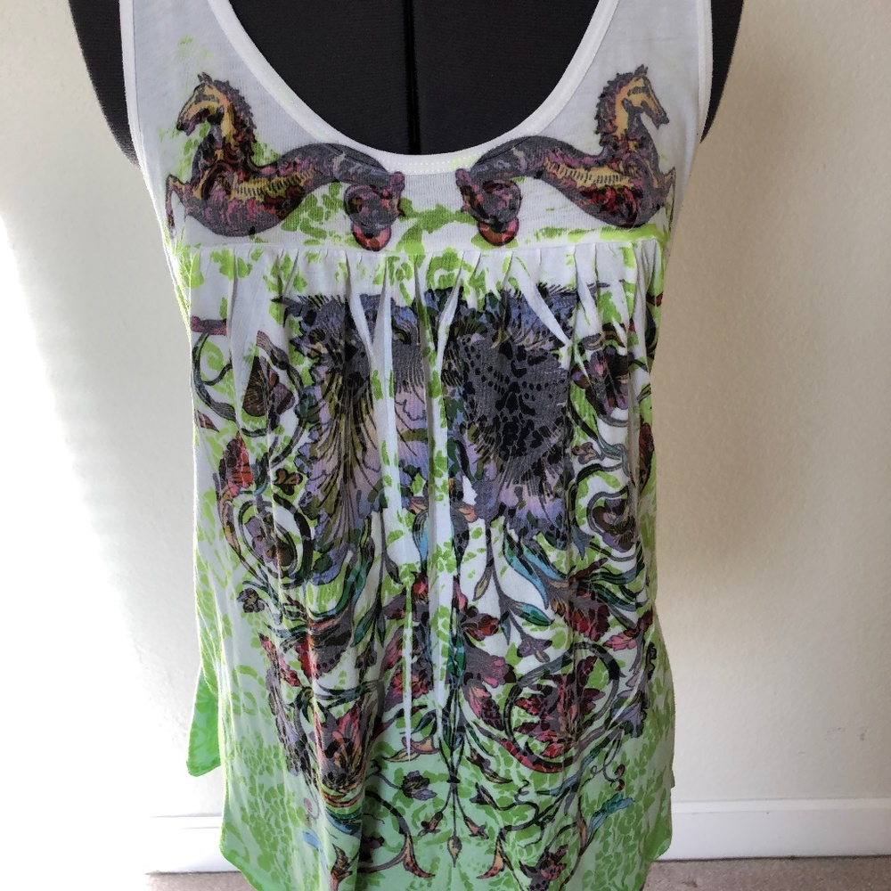 Butterfly Brand Racer-Back Tank Top